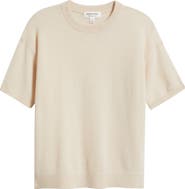 Nordstrom Short Sleeve Cashmere Sweater