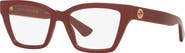 Gucci 53mm Cat Eye optical glasses