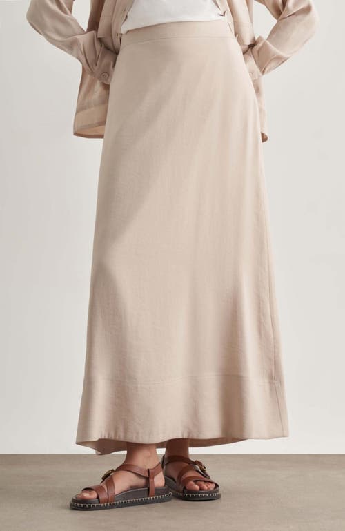 Mizalle Maxi Skirt In Neutral