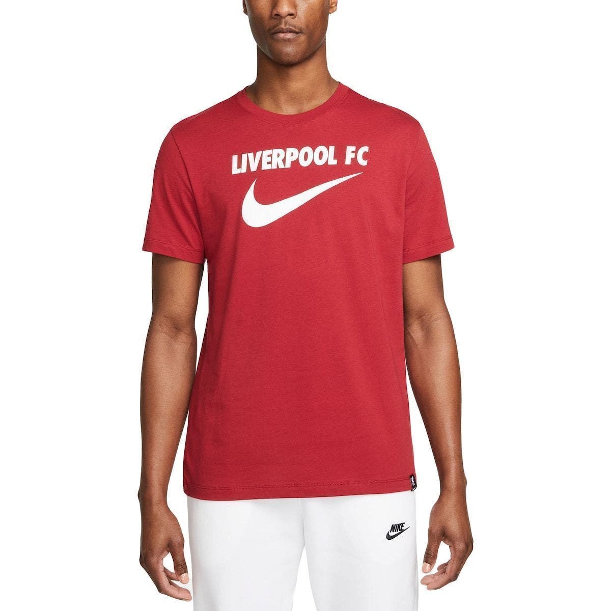 lfc nike mens red training ground tee