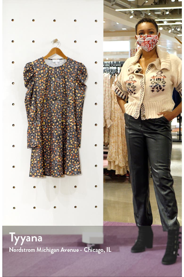 Ruched Jersey Long Sleeve Minidress video