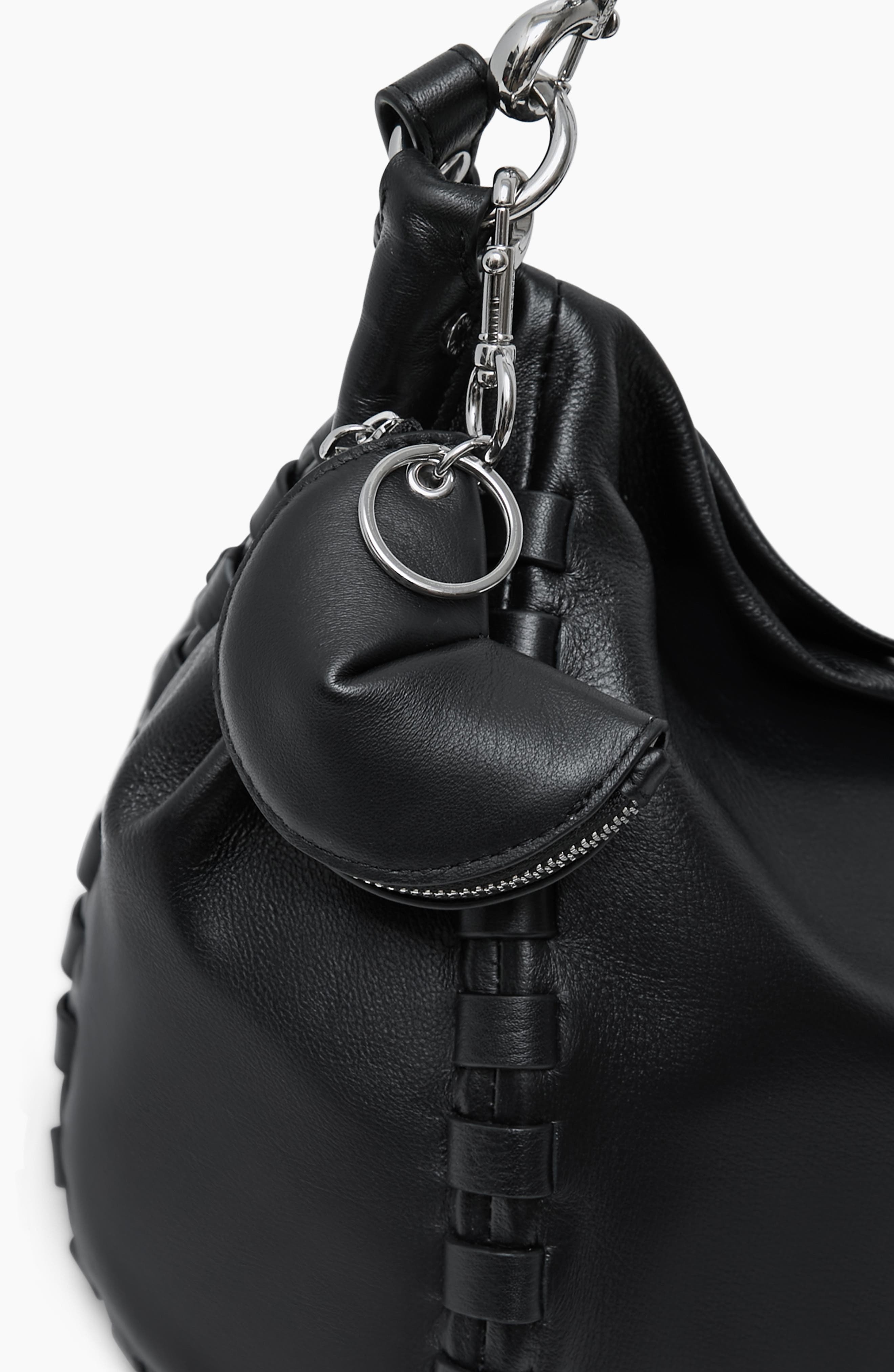 AIMEE Fortune Bag Charm, Alternate, color, Black/ Blk