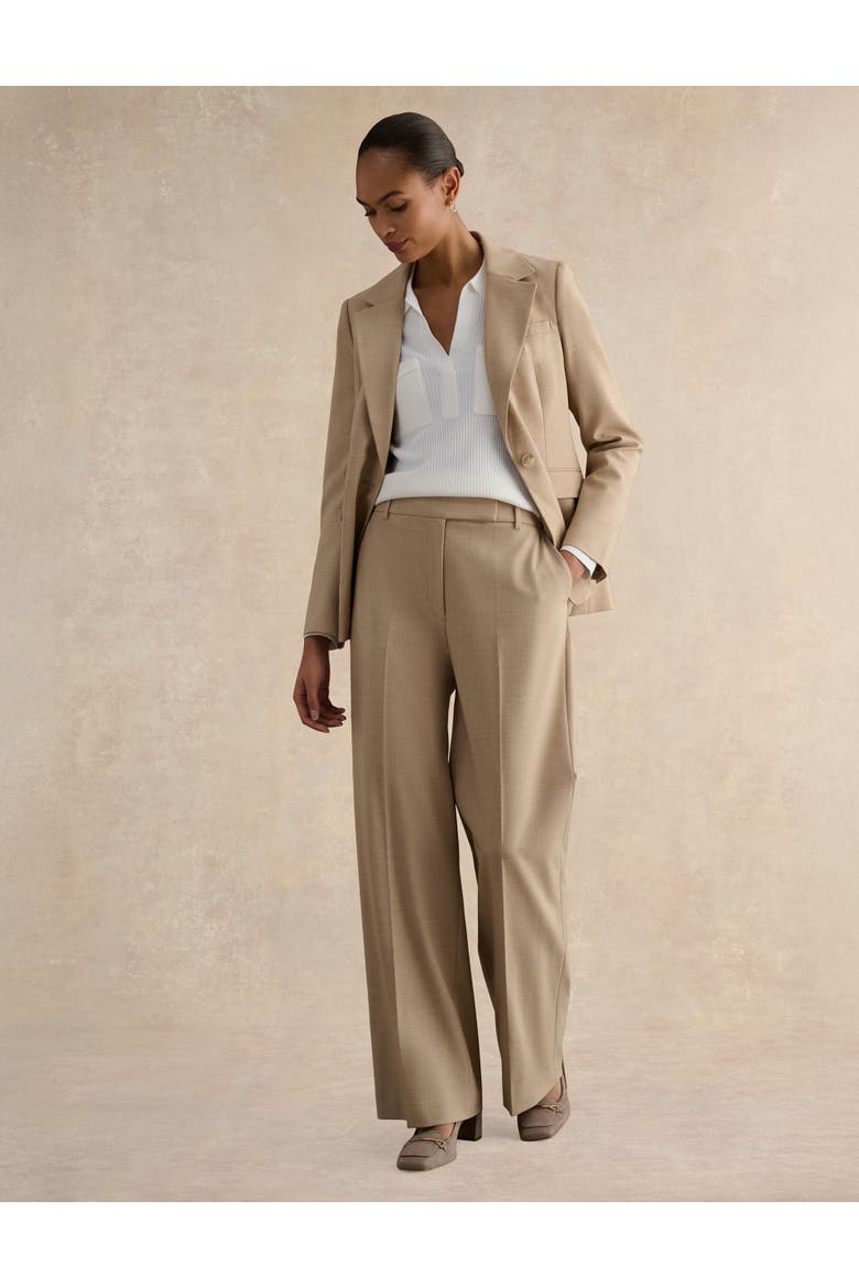 Ashleen Wide Leg Trousers, Alternate, color, Neutral
