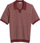 Madewell Jacquard Sweater Polo