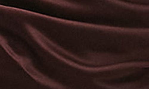 Topshop Twis Shoulder Satin Minidress