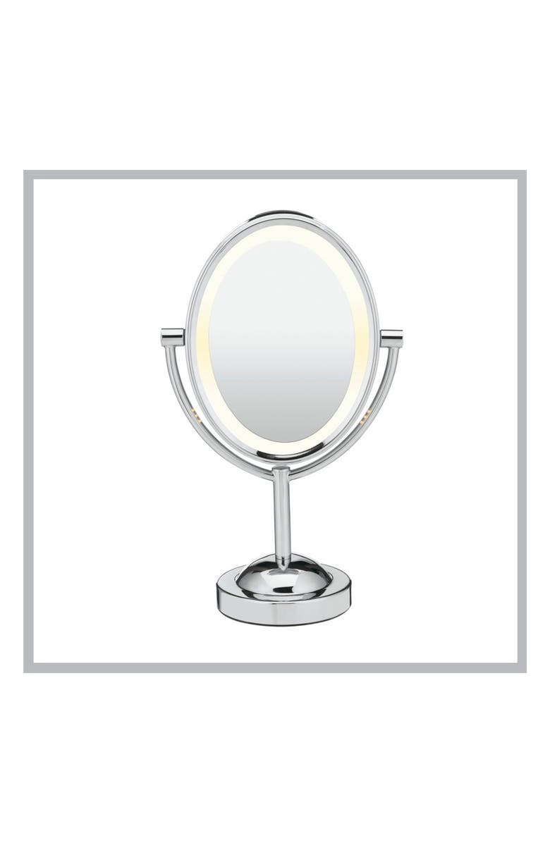 CONAIR Double-Sided LED Oval Mirror, Main, color,
