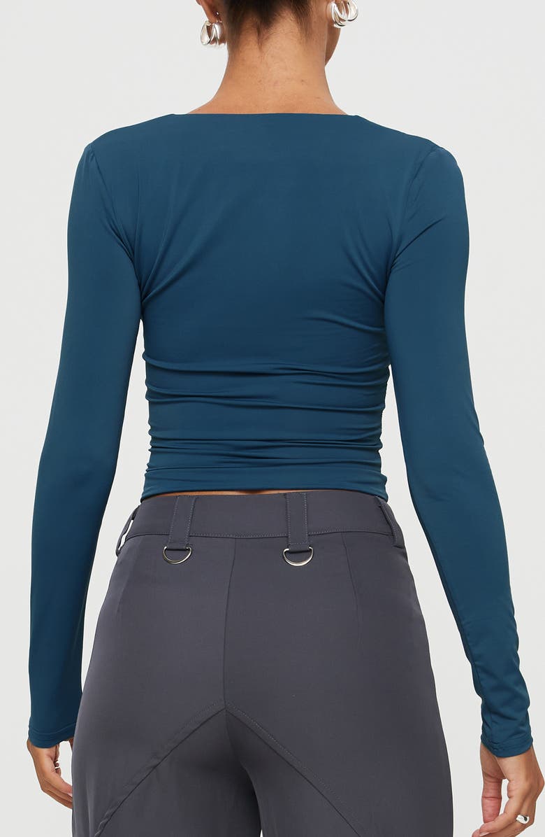 Princess Polly Back in Time Long Sleeve Top, Alternate, color, 