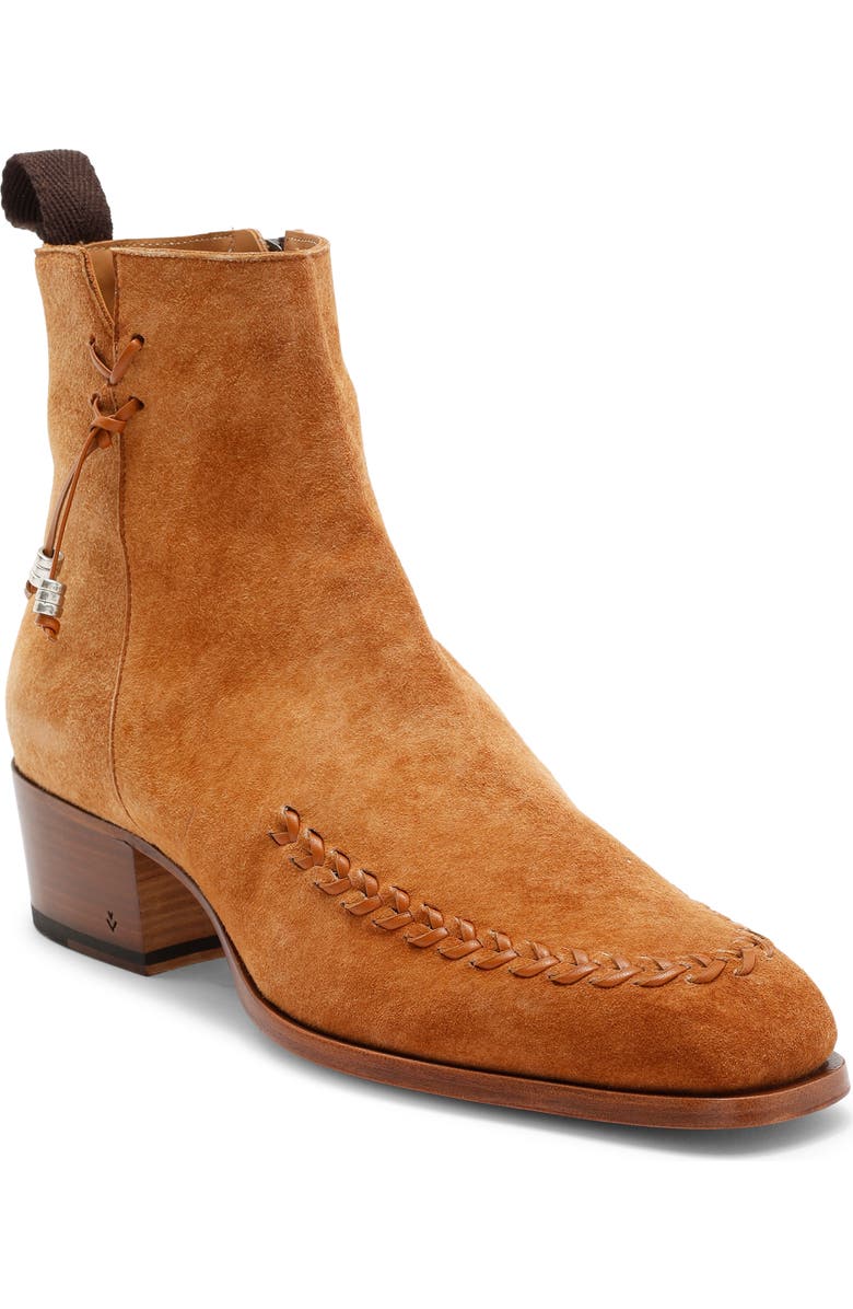 John Varvatos Tom Petty Ankle Boot, Main, color, Toffee