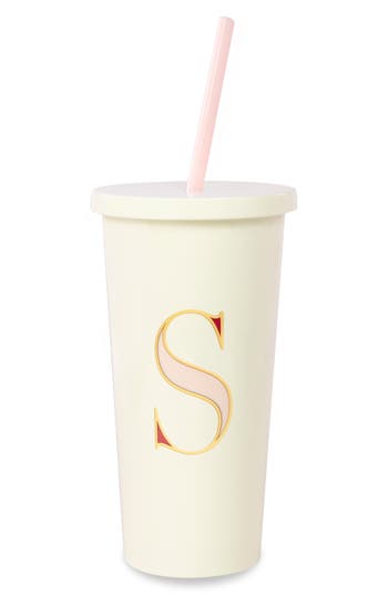 Kate Spade New York Initial Straw Tumbler
