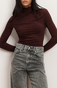 Veronica Beard Mylie Turtleneck Top