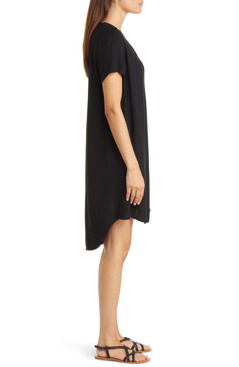 Bella Dahl V-Neck T-Shirt Dress, Alternate, color,