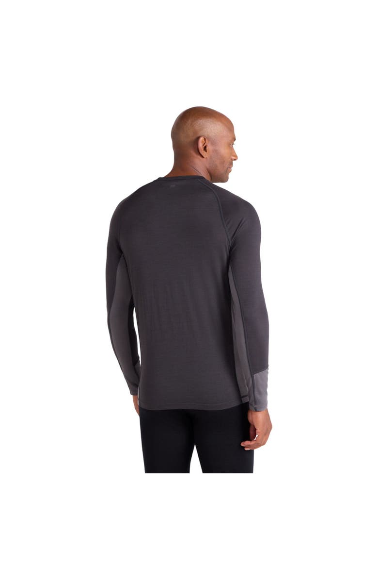 Long-sleeved Base Layer Top, Alternate, color, Charcoal