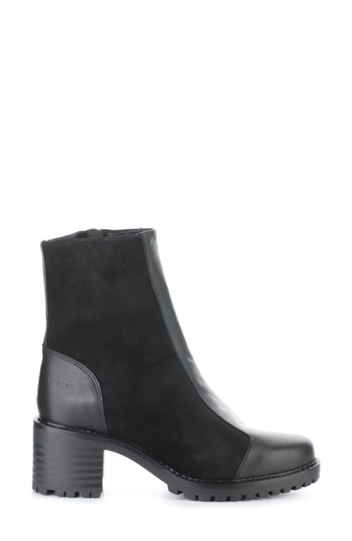 Bos. & Co. Ingrid Waterproof Bootie In Black