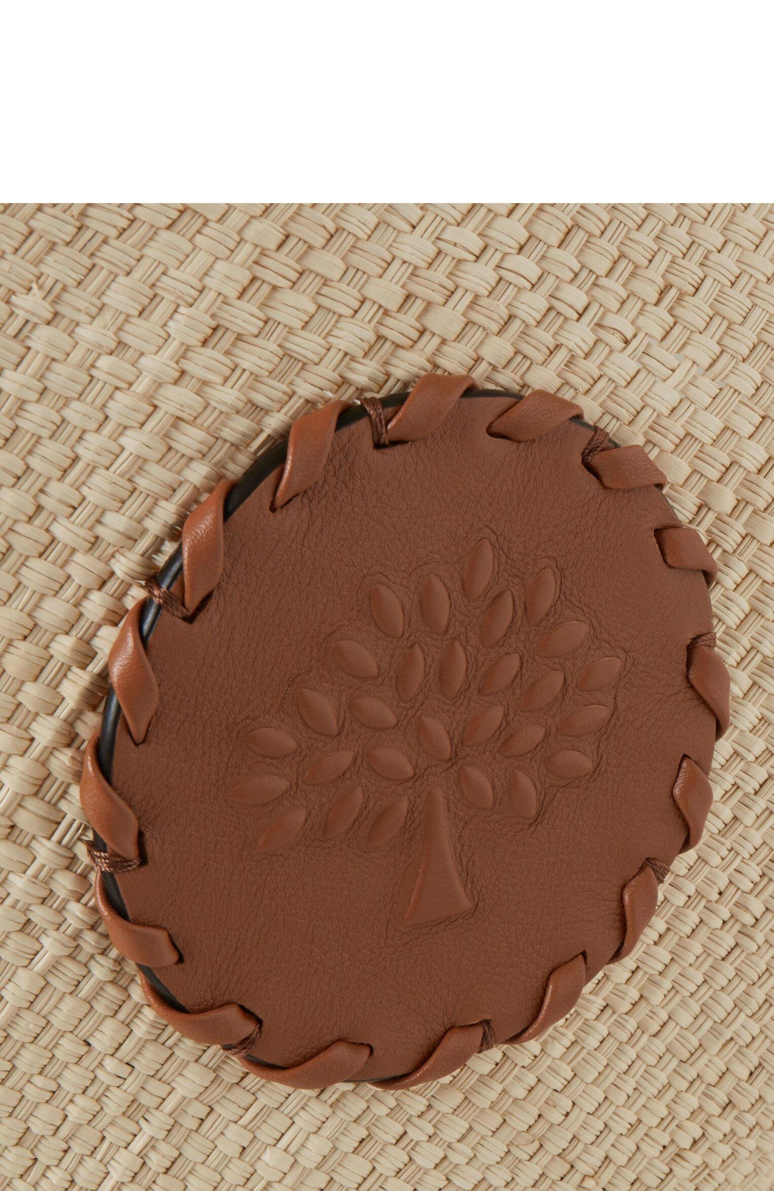 Mulberry Raffia Basket Tote, Alternate, color, 