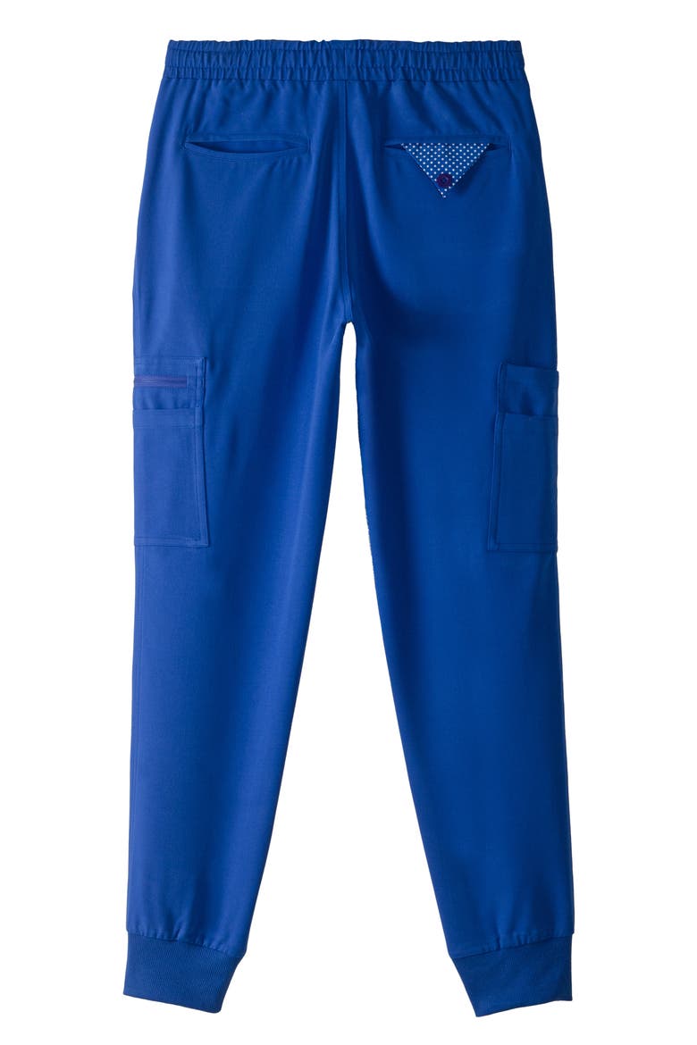 London Jogger Scrub Pants, Alternate, color, Royal Blue