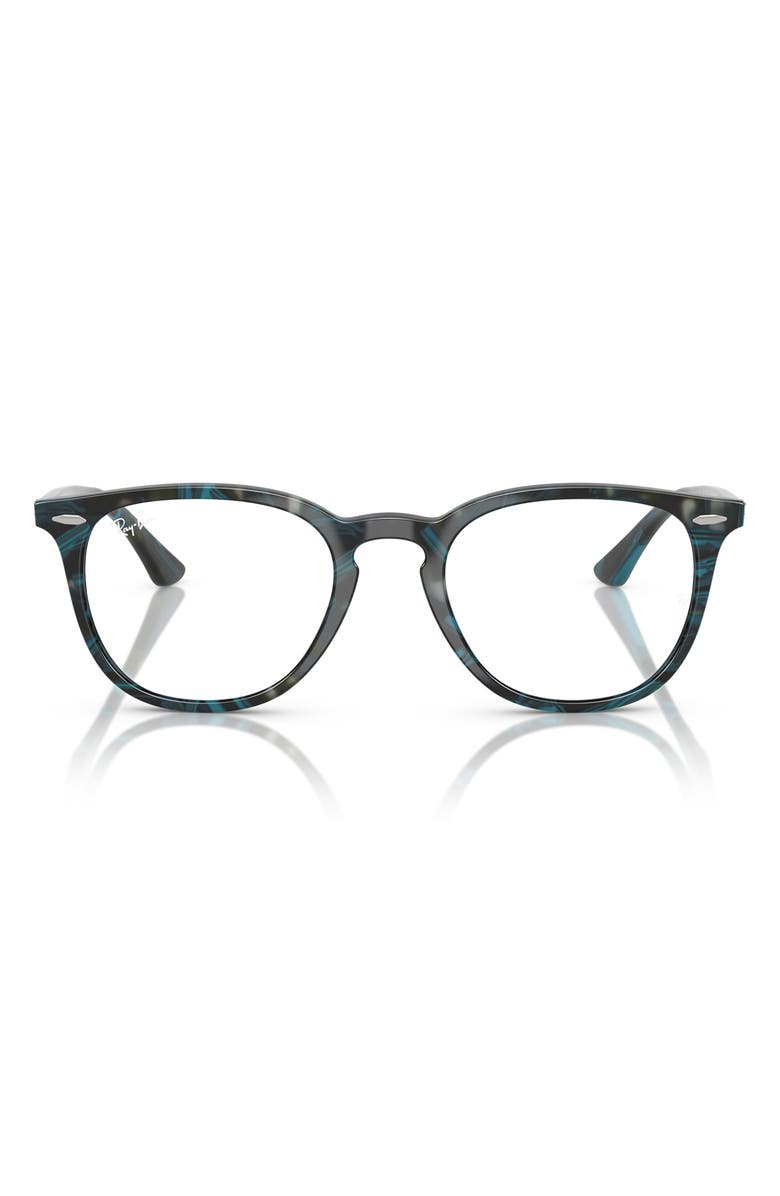 Ray-Ban 50mm Optical Glasses, Main, color, Blue Grey