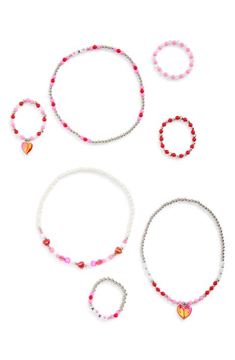 Kid's Set of 7 Assorted Bracelets & Necklaces