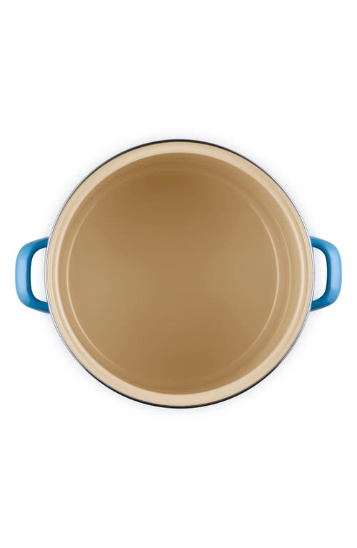 Le Creuset Enameled Stainless Steel Stockpot In Blue