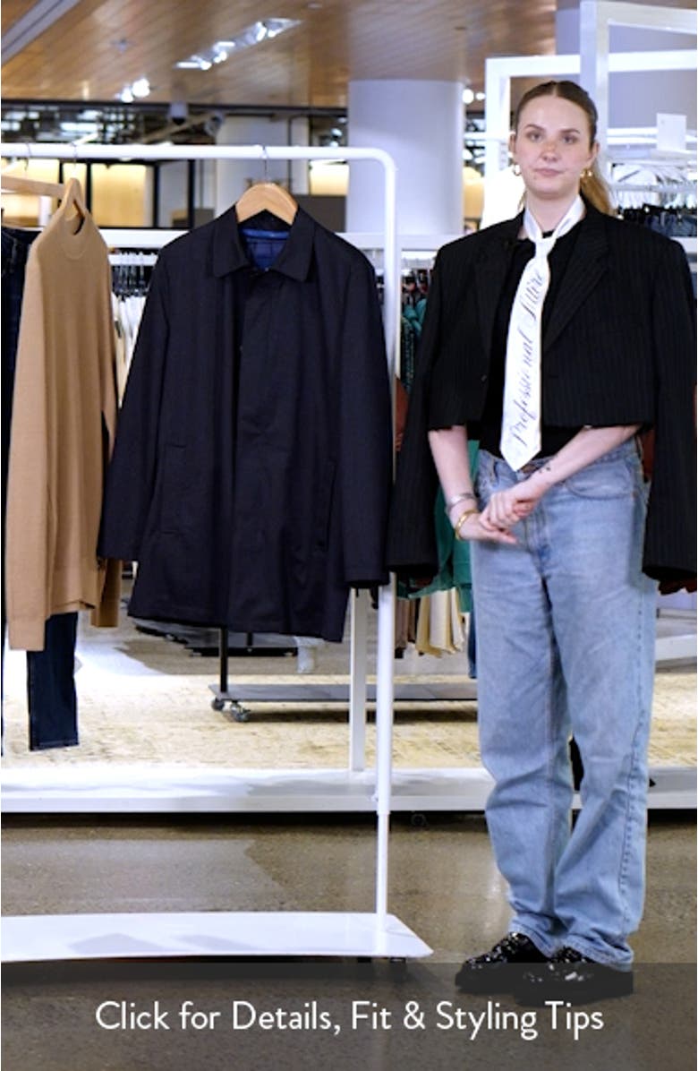 Gilmore Water Resistant Raincoat with Removable Liner, sales video thumbnail