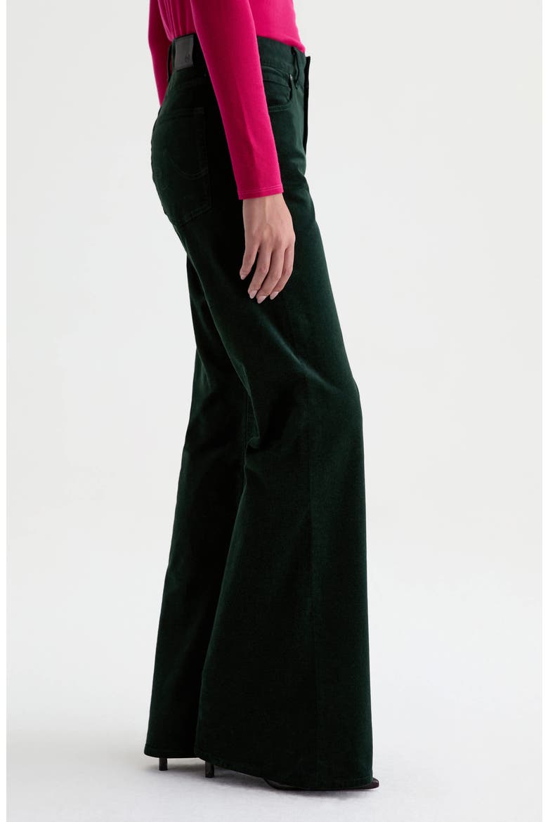 Georgia High Waist Flare Jeans, Alternate, color, PINE