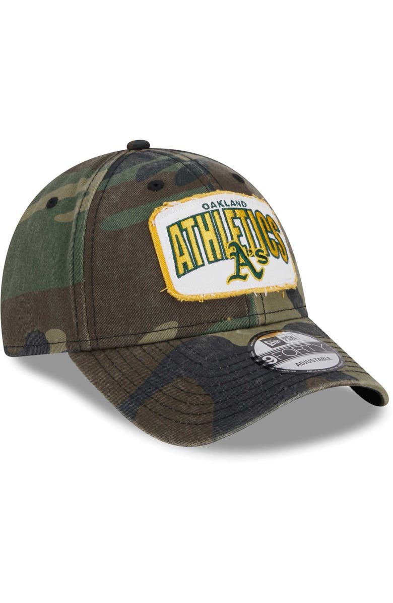 New Era Men's New Era Camo Oakland Athletics Gameday 9FORTY Adjustable Hat, Alternate, color, Camo