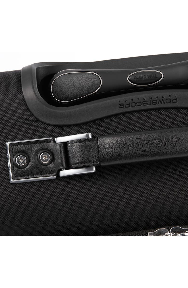 TRAVELPRO Platinum Elite Underseat Spinner Tote Bag with USB Port, Alternate, color, Shadow Black
