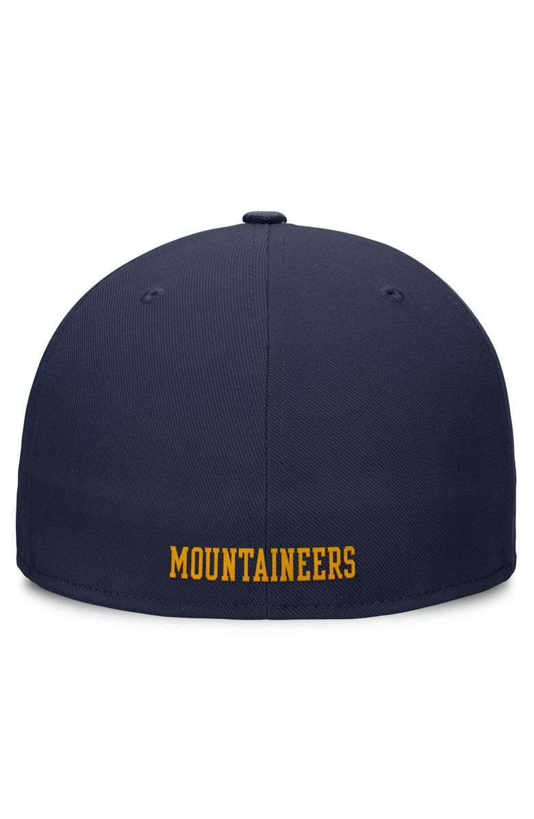 Nike Men's Nike Navy West Virginia Mountaineers On-Field Pro Fitted Hat, Alternate, color, Navy