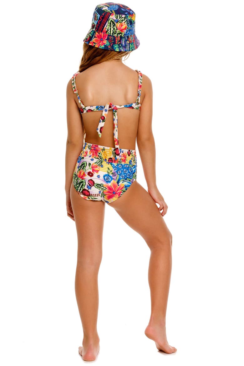 Kids' Zhanna Citrus Two-Piece Swimsuit, Alternate, color, MULTICOLOR