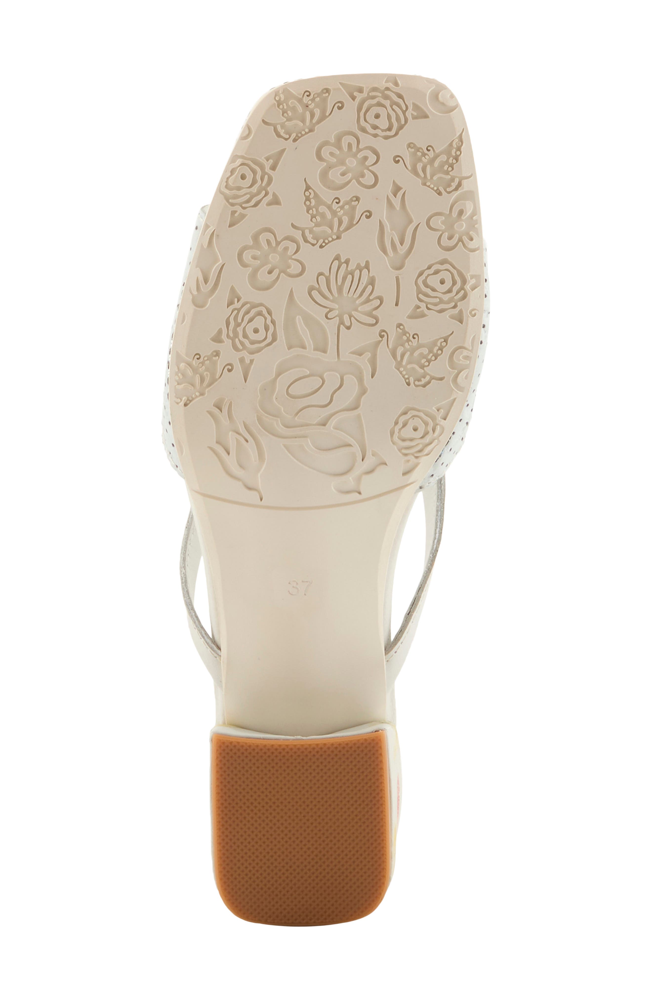 Europa Sandal, Alternate, color, OFF WHITE MULTI