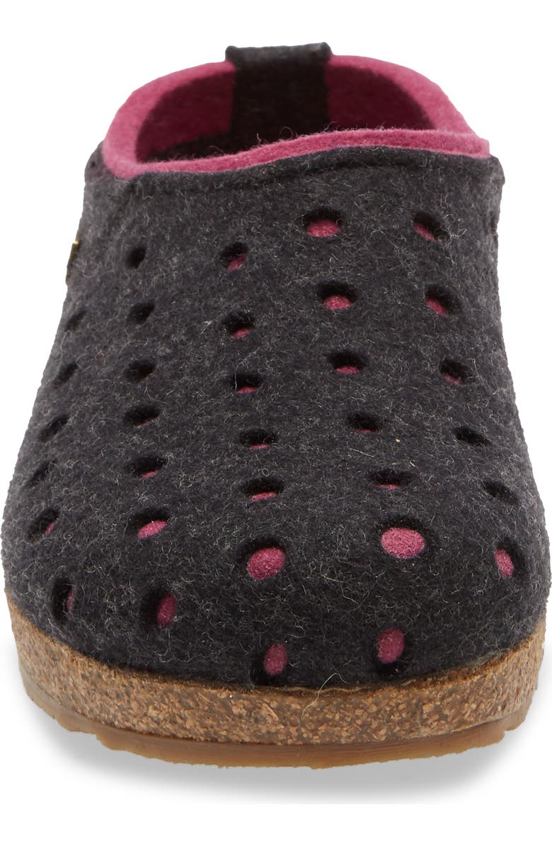 Haflinger Holly Wool Slipper, Alternate, color,
