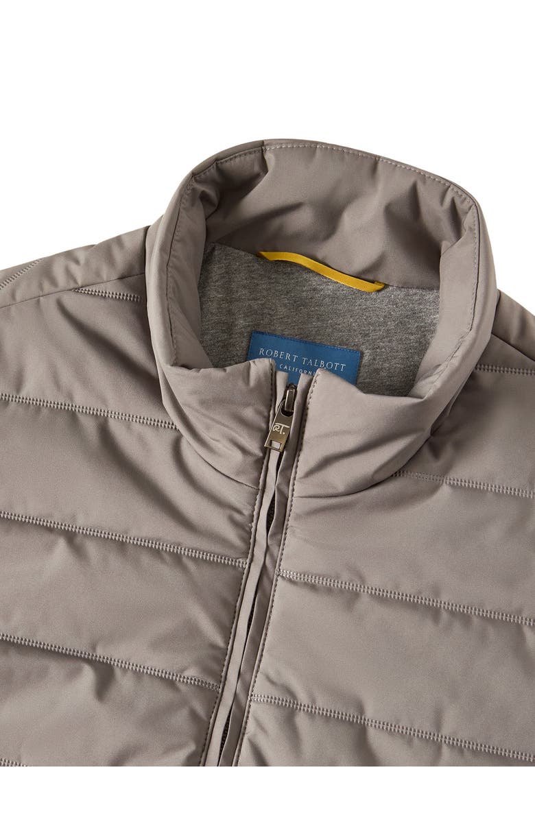 Robert Talbott Driver Quilted Vest, Alternate, color, Gray