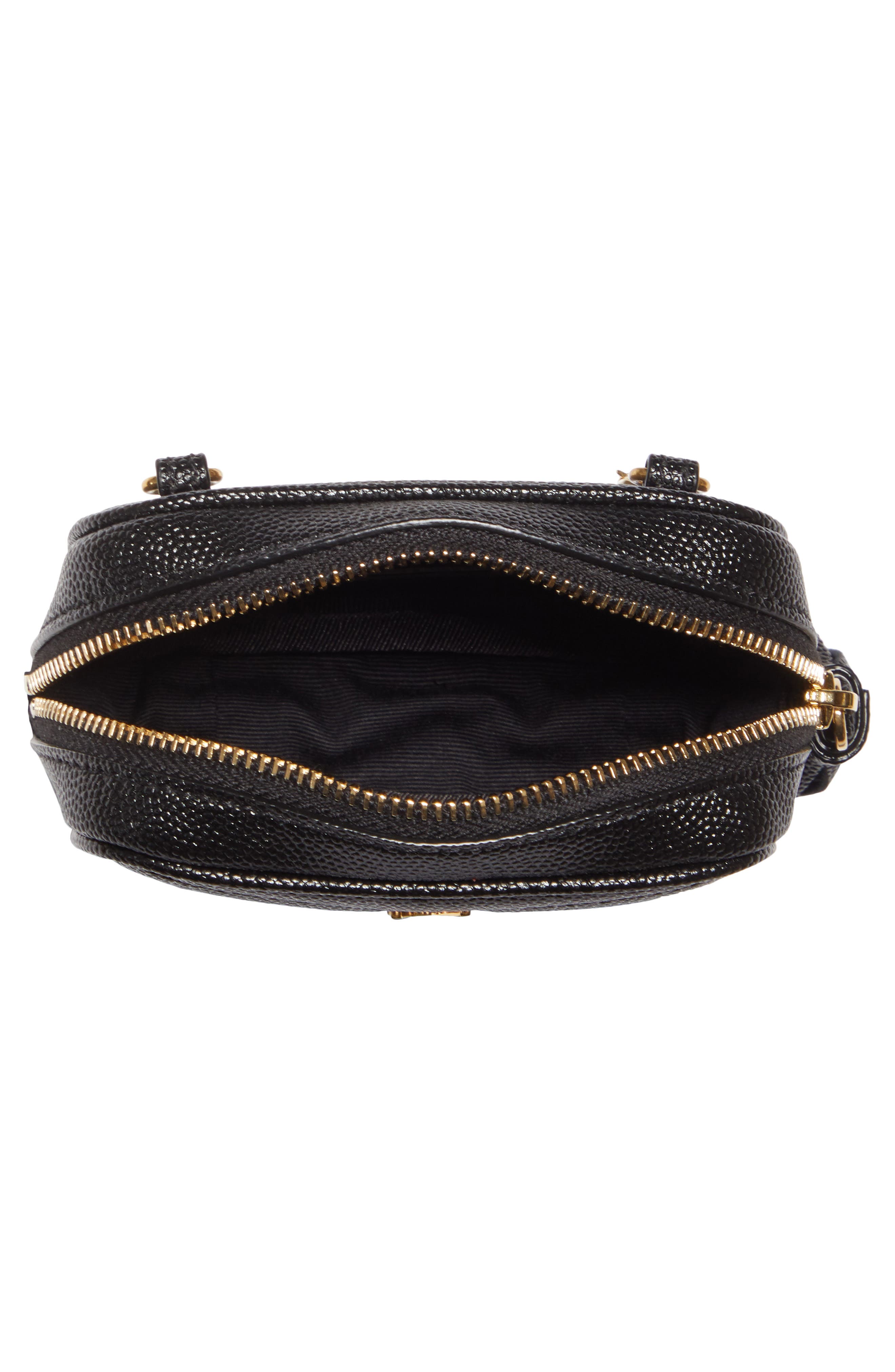 Saint Laurent Matelassé Leather Belt Bag, Alternate, color, 