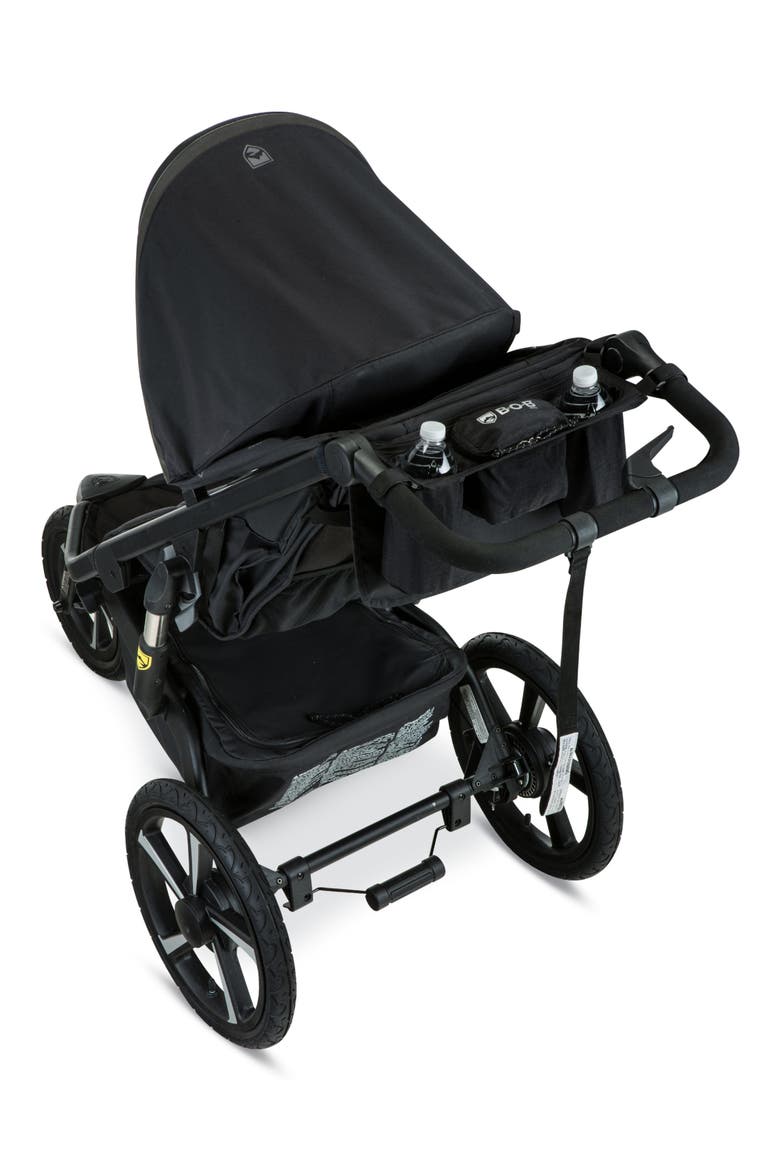 Handlebar Console for Single Jogging Stroller, Alternate, color, BLACK