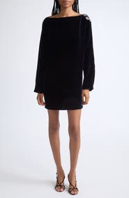 Versace Liquid Velvet Cocktail Dress