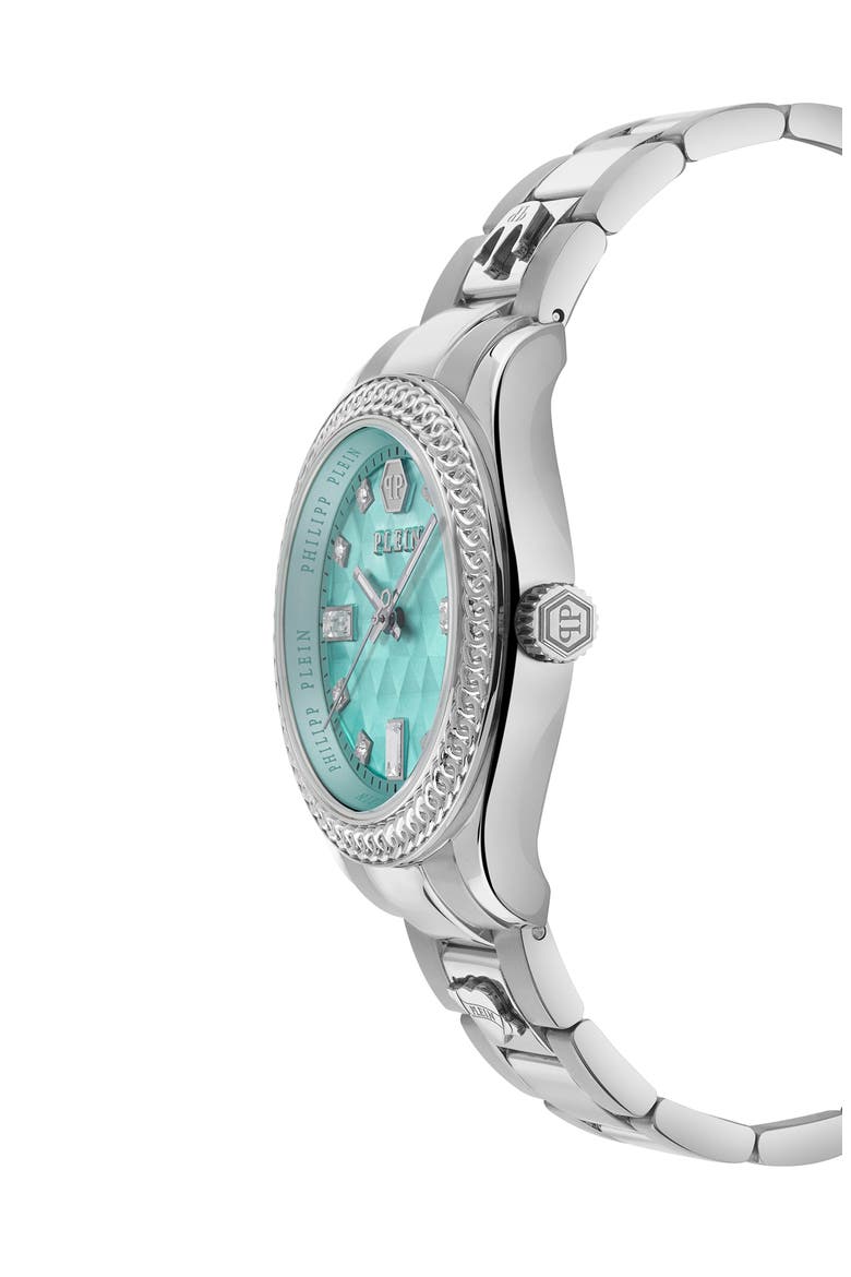 Queen Bracelet Watch, 38mm, Alternate, color, STAINLESS STEEL