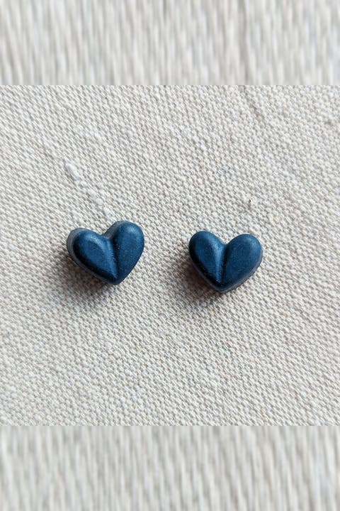 Chunky Heart Earrings