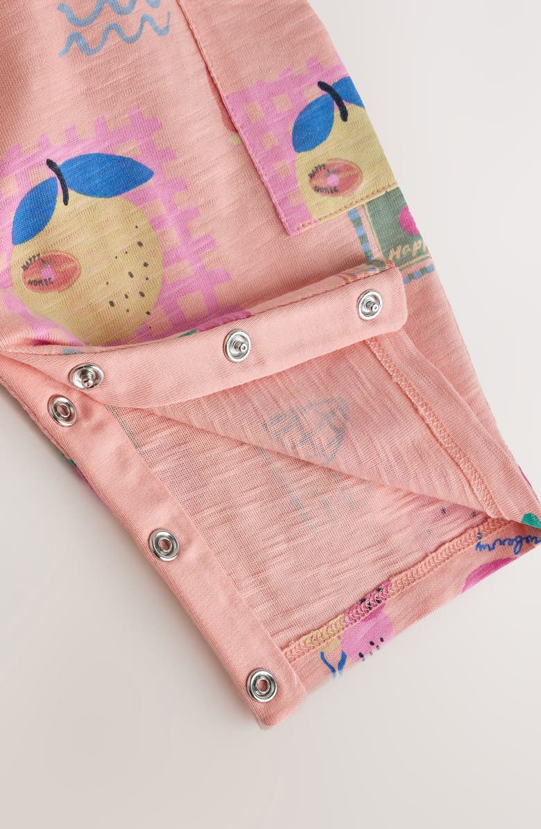 NEXT Fruit Print Romper, Alternate, color, Pink