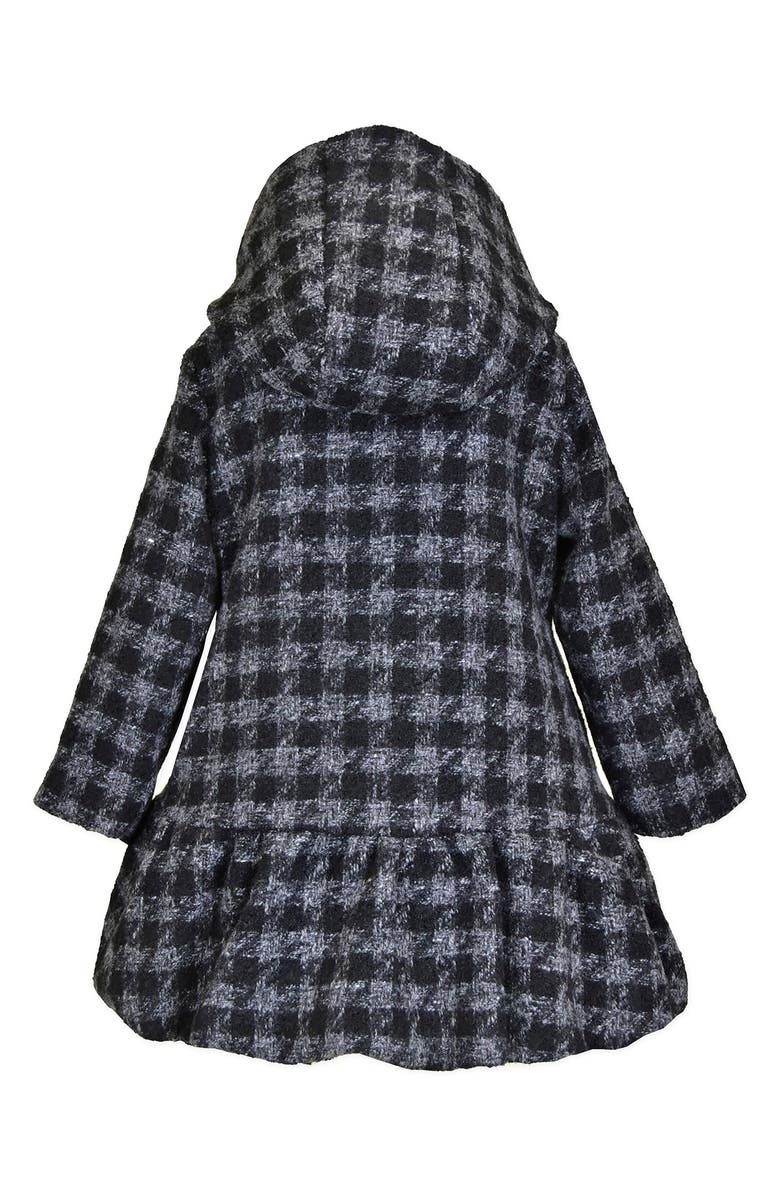 Widgeon Hooded Twill Swing Coat, Alternate, color,