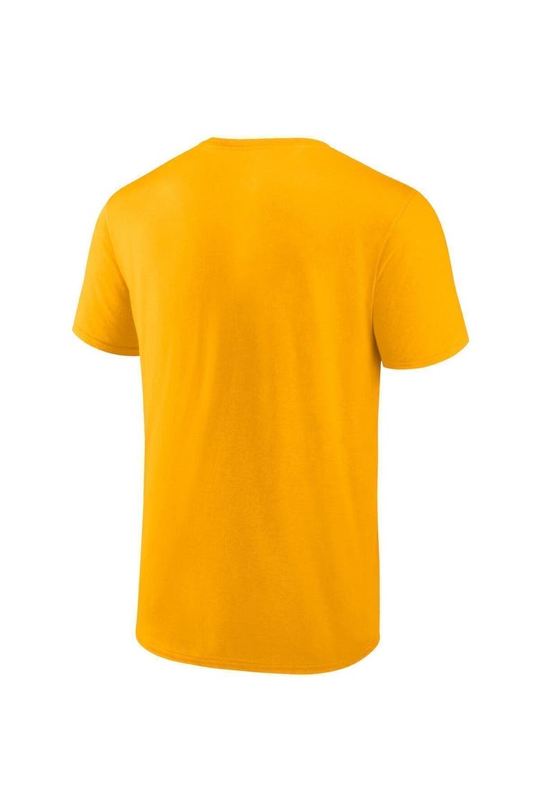 Men's Fanatics Branded Gold Milwaukee Brewers Iconic Glory Bound T-Shirt, Alternate, color, Gold