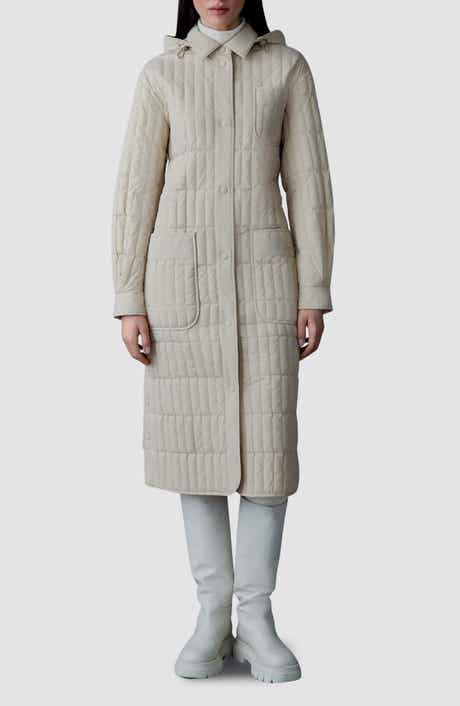 Tadoka Down & Feather Long Hooded Coat