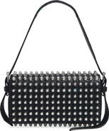 Alexander Wang Slim Ricco Crown Studded Leather Shoulder Bag