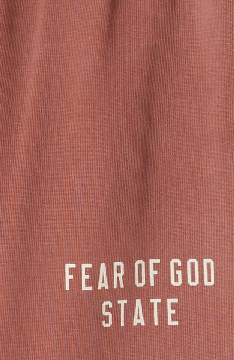 Fear of God Essentials Kids' Heavy Cotton Jersey Sweat Shorts, Alternate, color, 