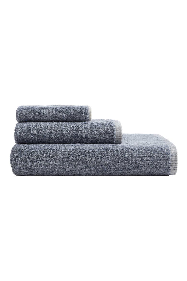 Captivate 3-Piece Towel Set (Limited Edition), Main, color, DENIM