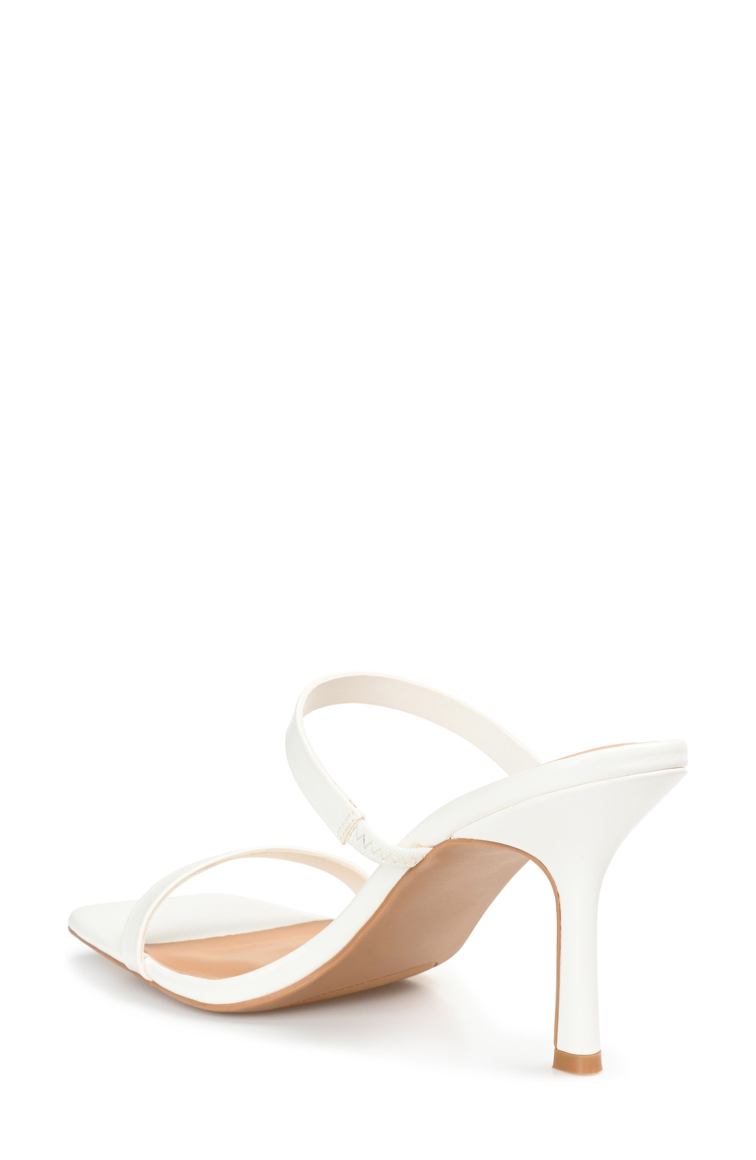 Journee Collection Brie Slide Sandal, Alternate, color, Off White