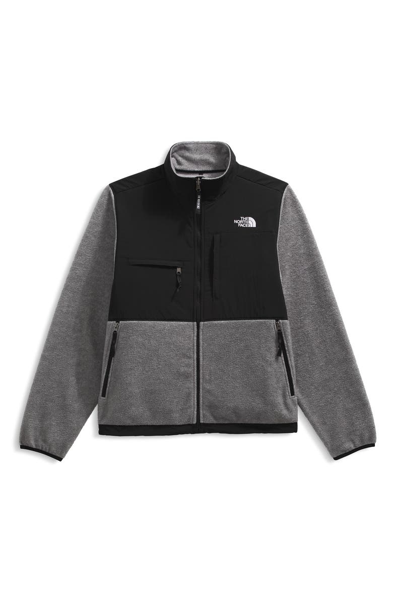 The North Face Retro Denali Jacket, Alternate, color, Tnf Mid Grey Heather/ Black