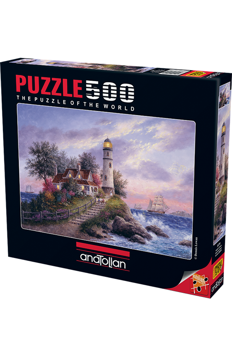 Anatolian Captain's Cove 500 piece Jigsaw Puzzle for Adults, Main, color, Multicolor