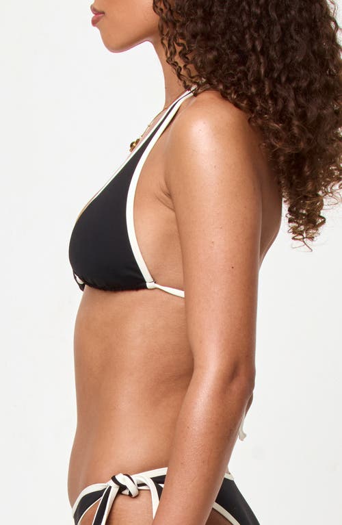 L*space Lspace Mac Bikini Top In Black