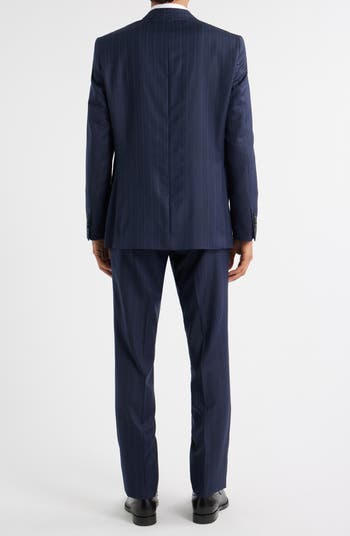 Jack Victor Engel Stripe Super 130s Wool Suit | Nordstrom