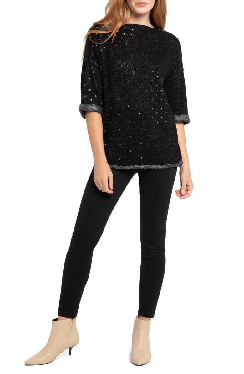 NIC+ZOE Starry Eyed Sweater, Alternate, color,