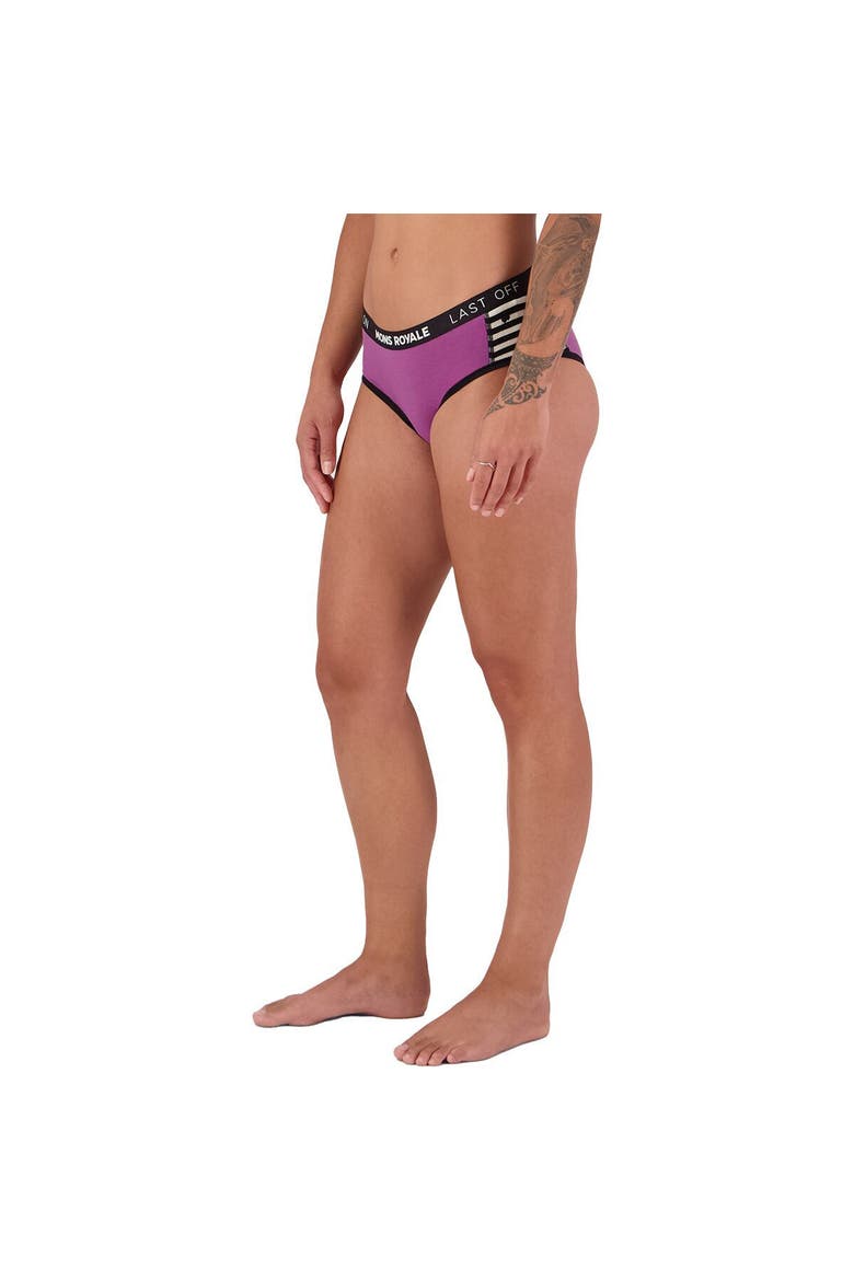 Sylvia Boyleg Underwear - Women's, Main, color, Purple Bolt/MR Stripe